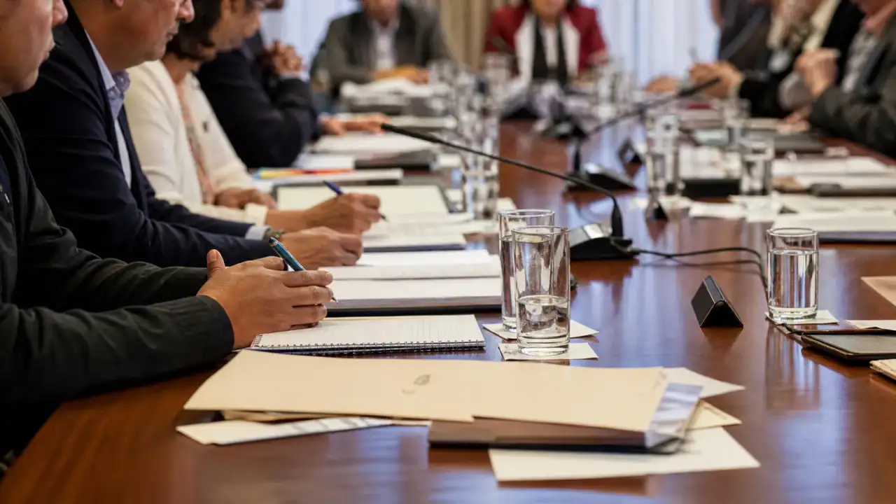 Imagen editorial de apoyo para la nota: Gobierno federal mantiene diálogo con la CNTE ante bloqueos en la capital