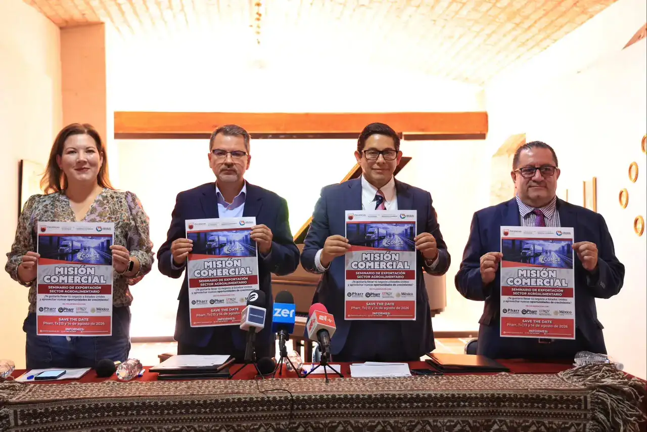 Empresarios zacatecanos en misión comercial a Pharr, Texas