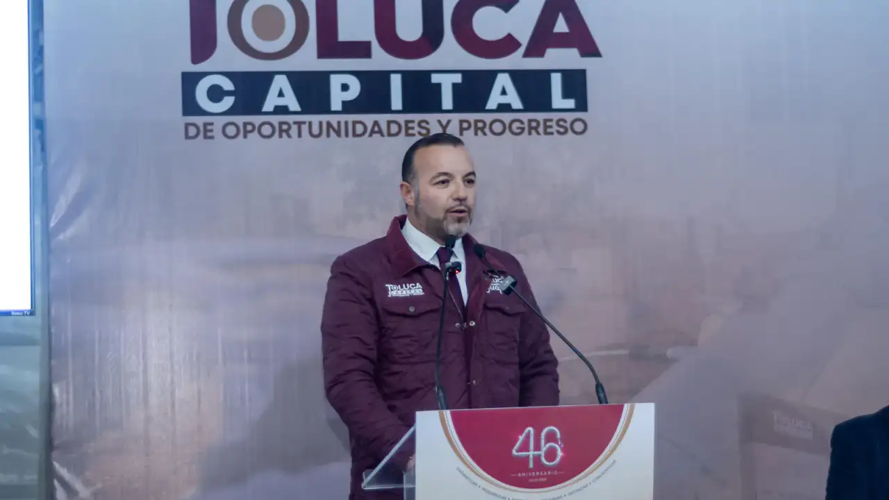 Trabajadores del OAyST en ceremonia de aniversario