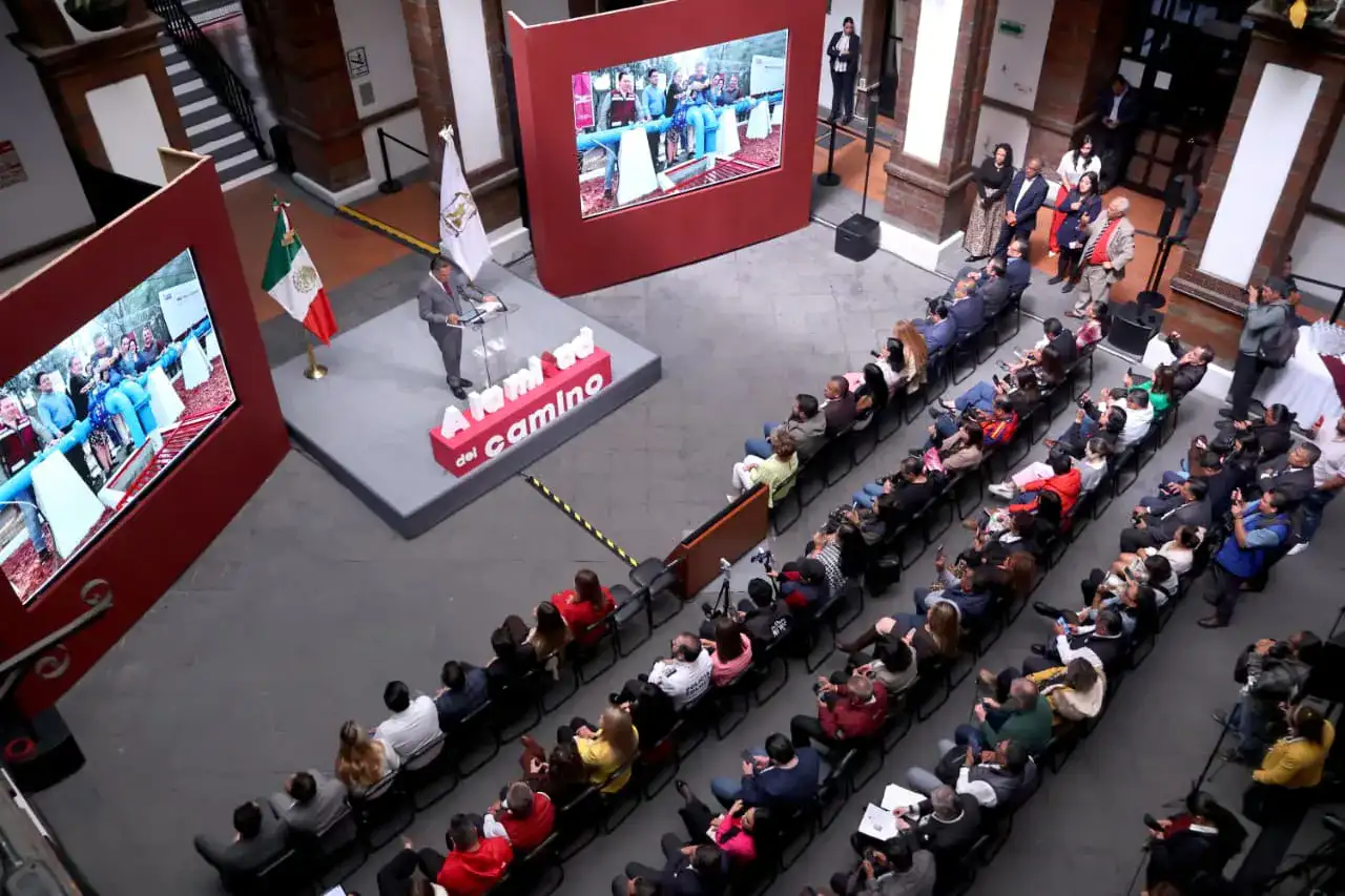 Conferencia de prensa La Toluqueña con el alcalde Ricardo Moreno en Toluca