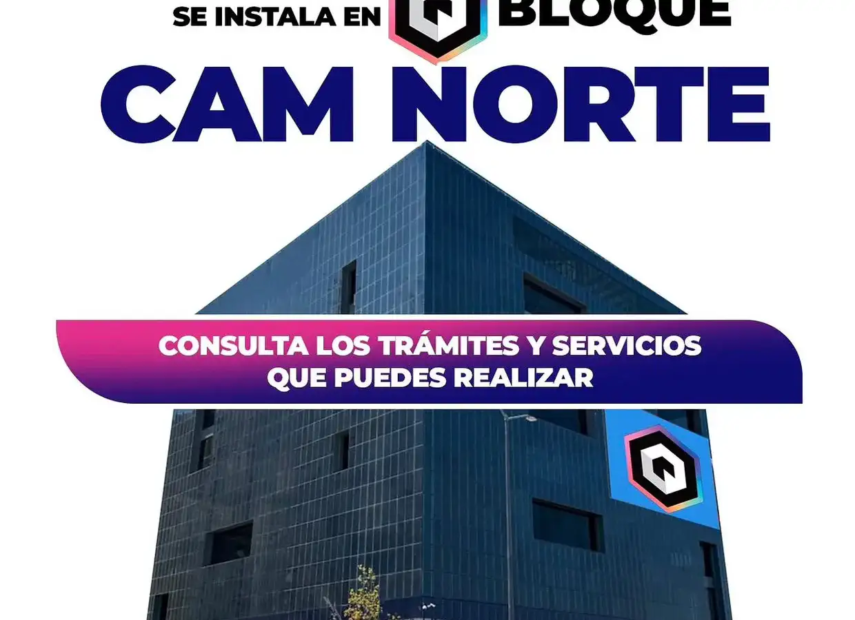 Fachada del Centro de Innovación y Tecnología BLOQUE en Querétaro