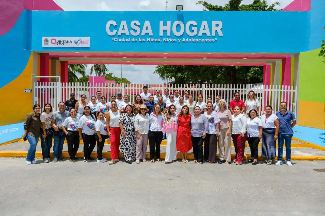 Autoridades inauguran obras en la Casa Hogar de Chetumal