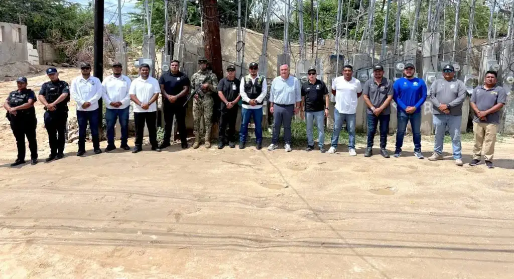 Refugio temporal en Los Cabos durante supervisión de autoridades