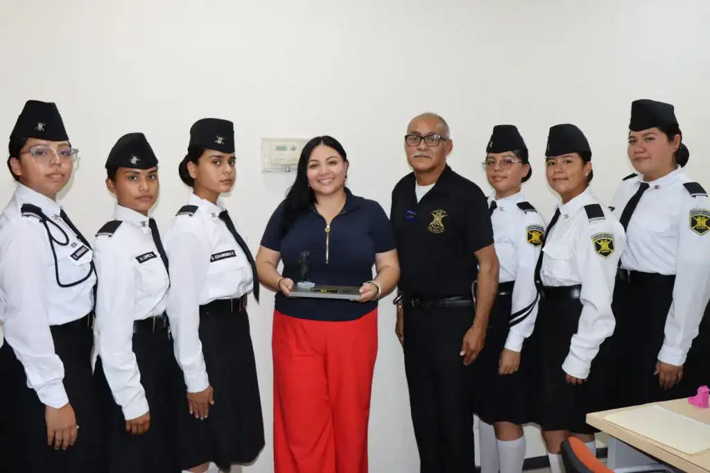 Deportistas de pentatlón de Reynosa durante una competencia