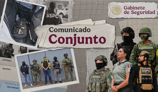 Operativo de fuerzas federales en una calle de Zapopan, Jalisco
