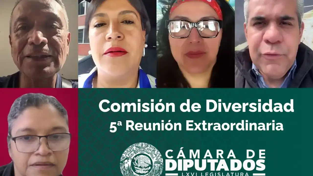 Sala de reuniones de la Comisión de Diversidad en la Cámara de Diputados