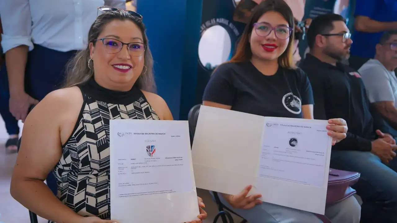 Entrega de registros de marca en Mazatlán