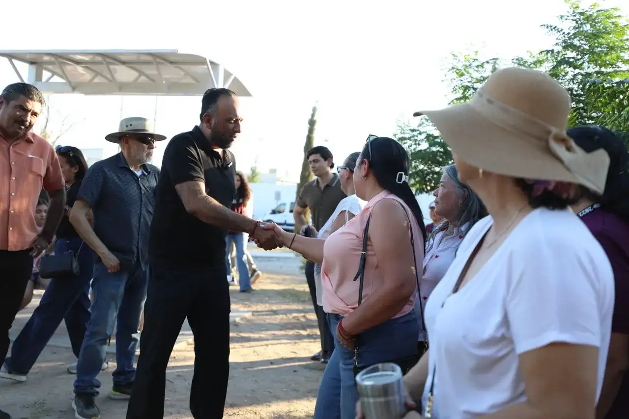 Parque Fuente de David rehabilitado en Ciudad Juárez
