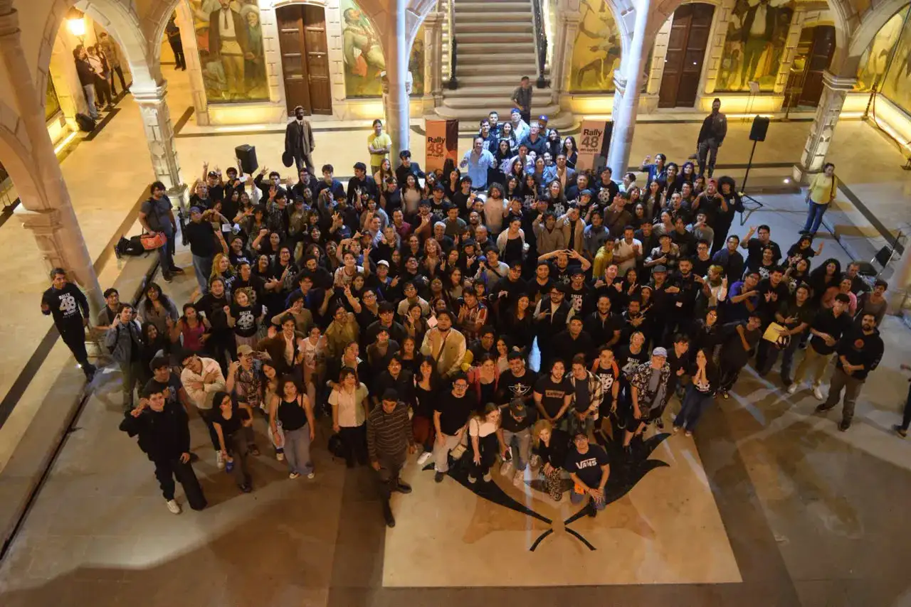 Teatro Victoria de Durango durante un evento cultural