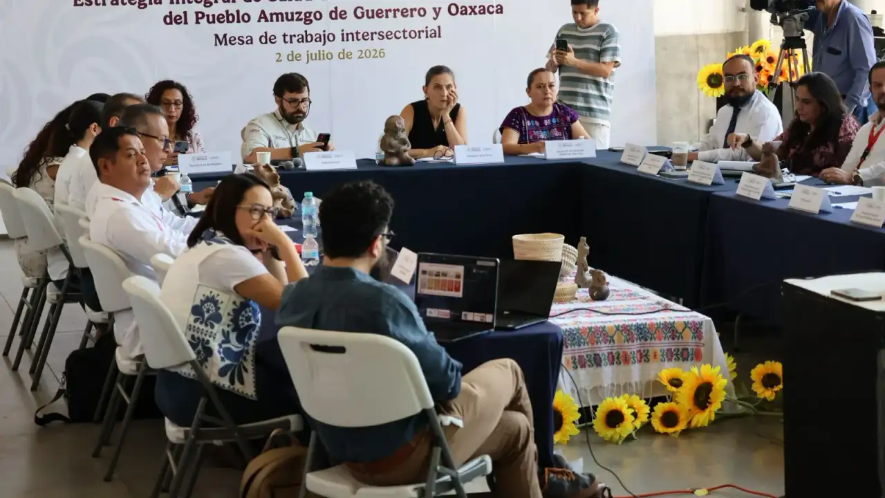 Reunión intersectorial de salud en Acapulco para presentar avances del plan amuzgo