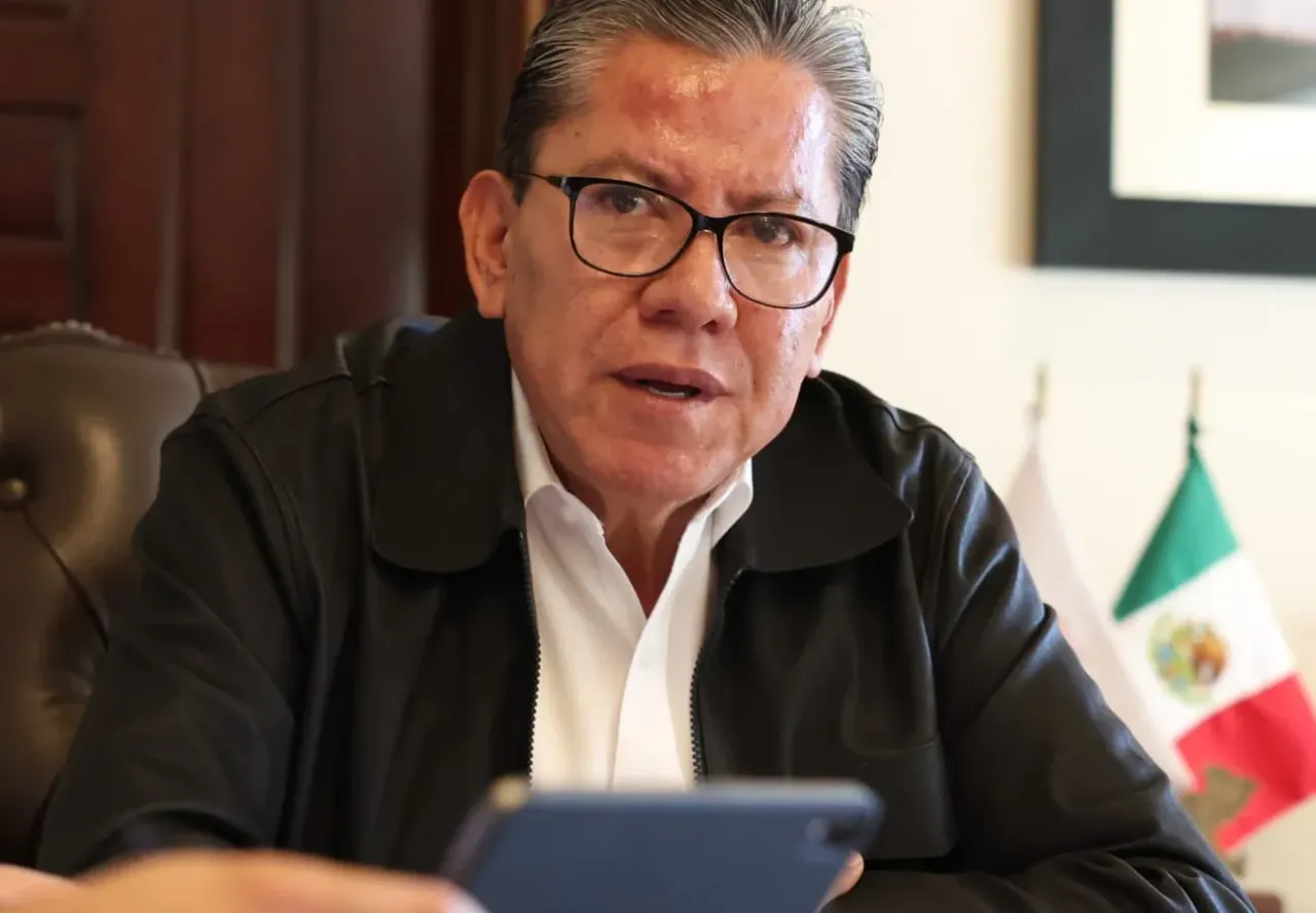 Gobernador de Zacatecas durante un evento oficial