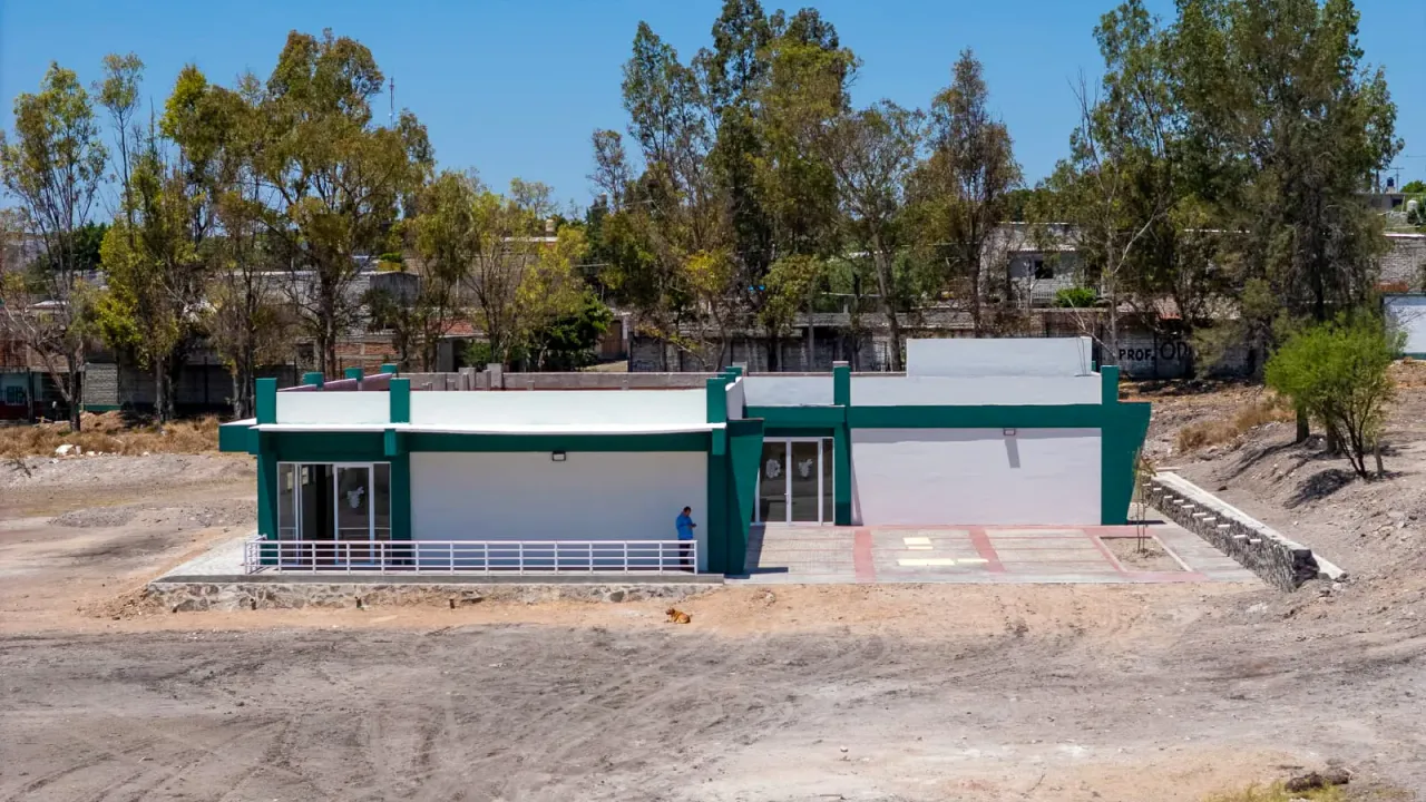 Vista de la nueva unidad académica del Tecnológico de Celaya en Apaseo el Grande