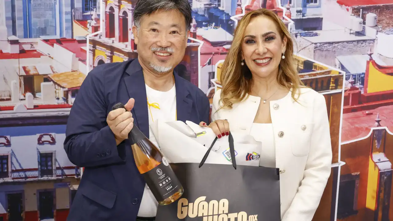 Reunión de funcionarios de turismo de Guanajuato con representantes de agencias japonesas