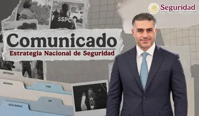 Conferencia de prensa sobre seguridad en Guanajuato con funcionarios federales