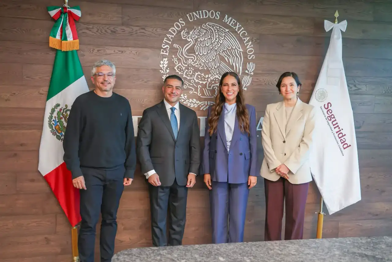 Reunión de trabajo entre autoridades de Guanajuato y el Gobierno de México sobre seguridad