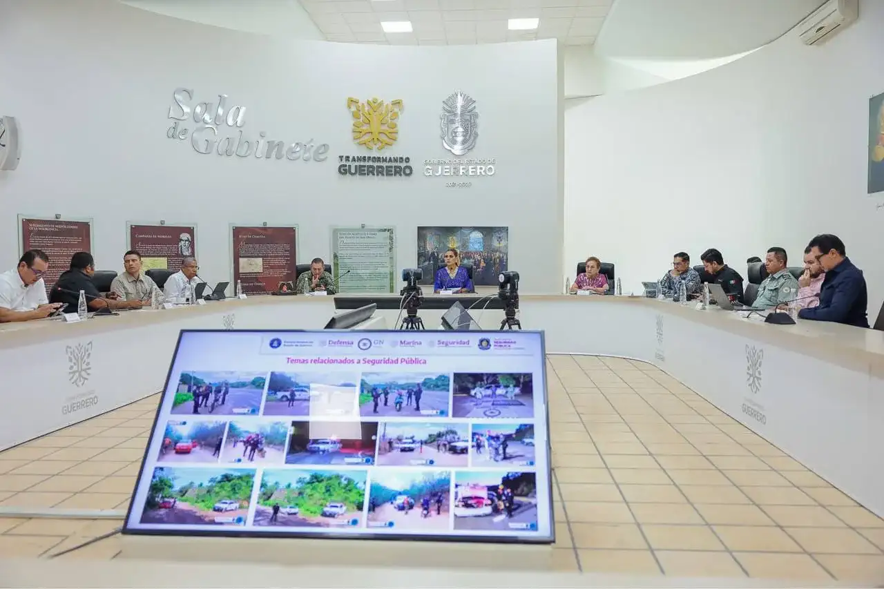 Reunión de la Mesa de Coordinación para la Construcción de Paz en Guerrero