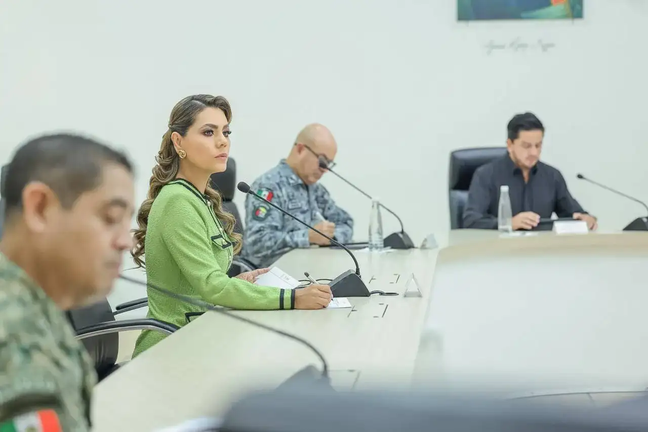 Reunión de seguridad en Chilpancingo, Guerrero