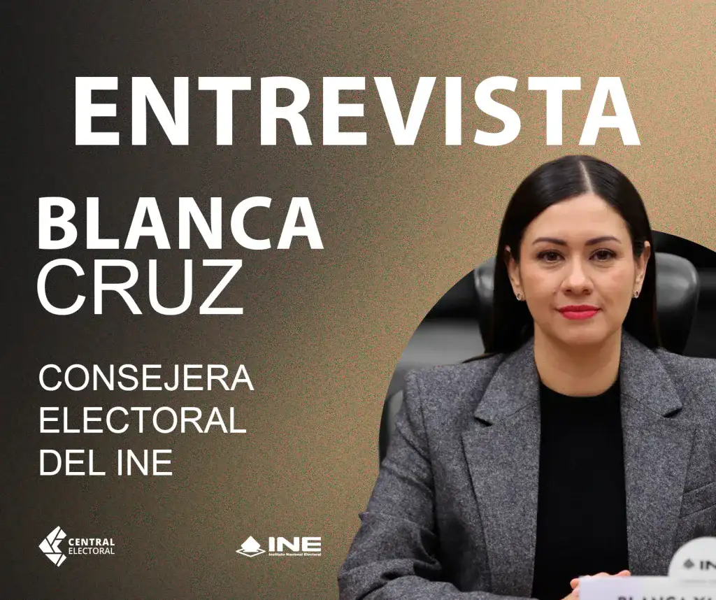 Consejera presidenta provisional del INE durante una entrevista radiofónica
