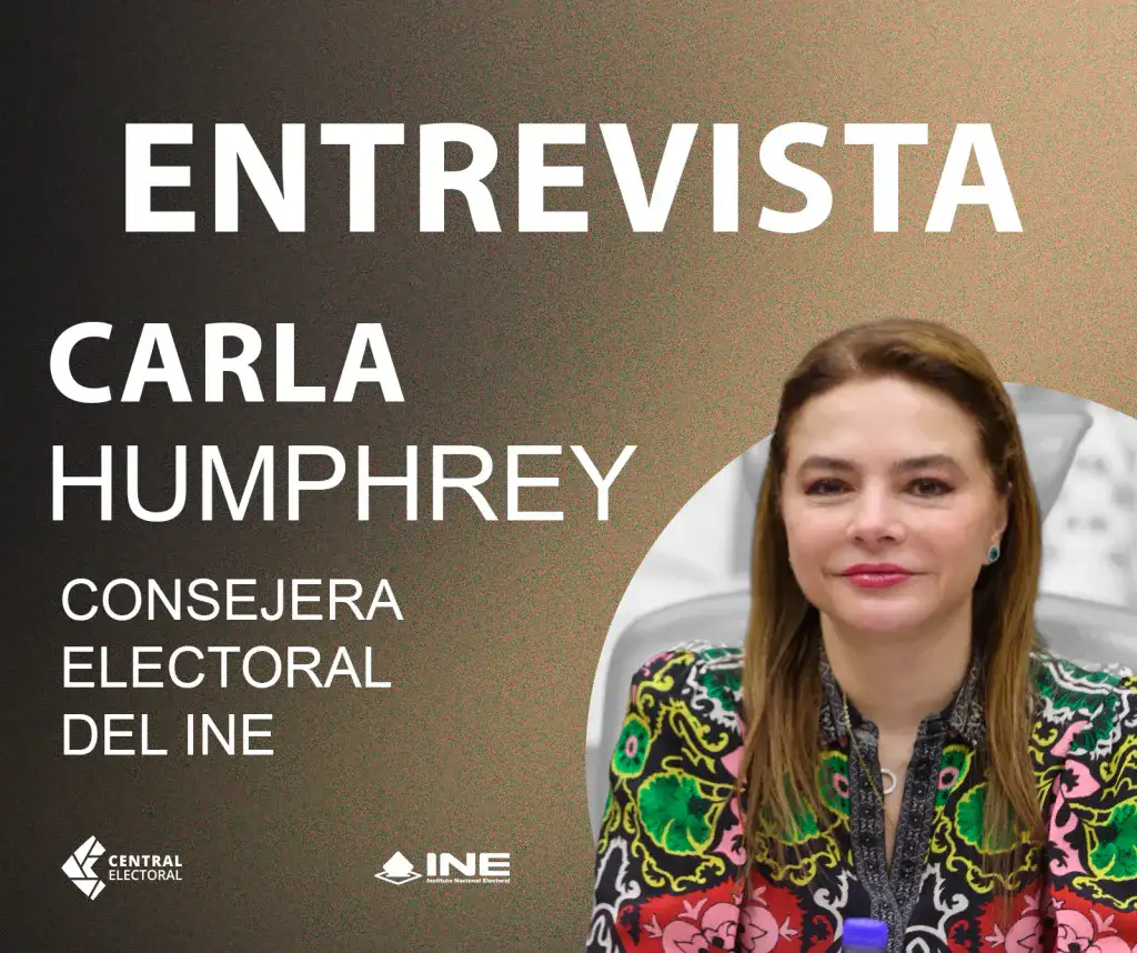 Consejera electoral durante una entrevista sobre los conteos rápidos de 2027