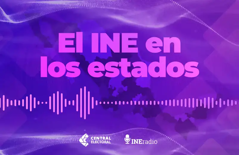 Logo del Instituto Nacional Electoral en la plataforma Central Electoral