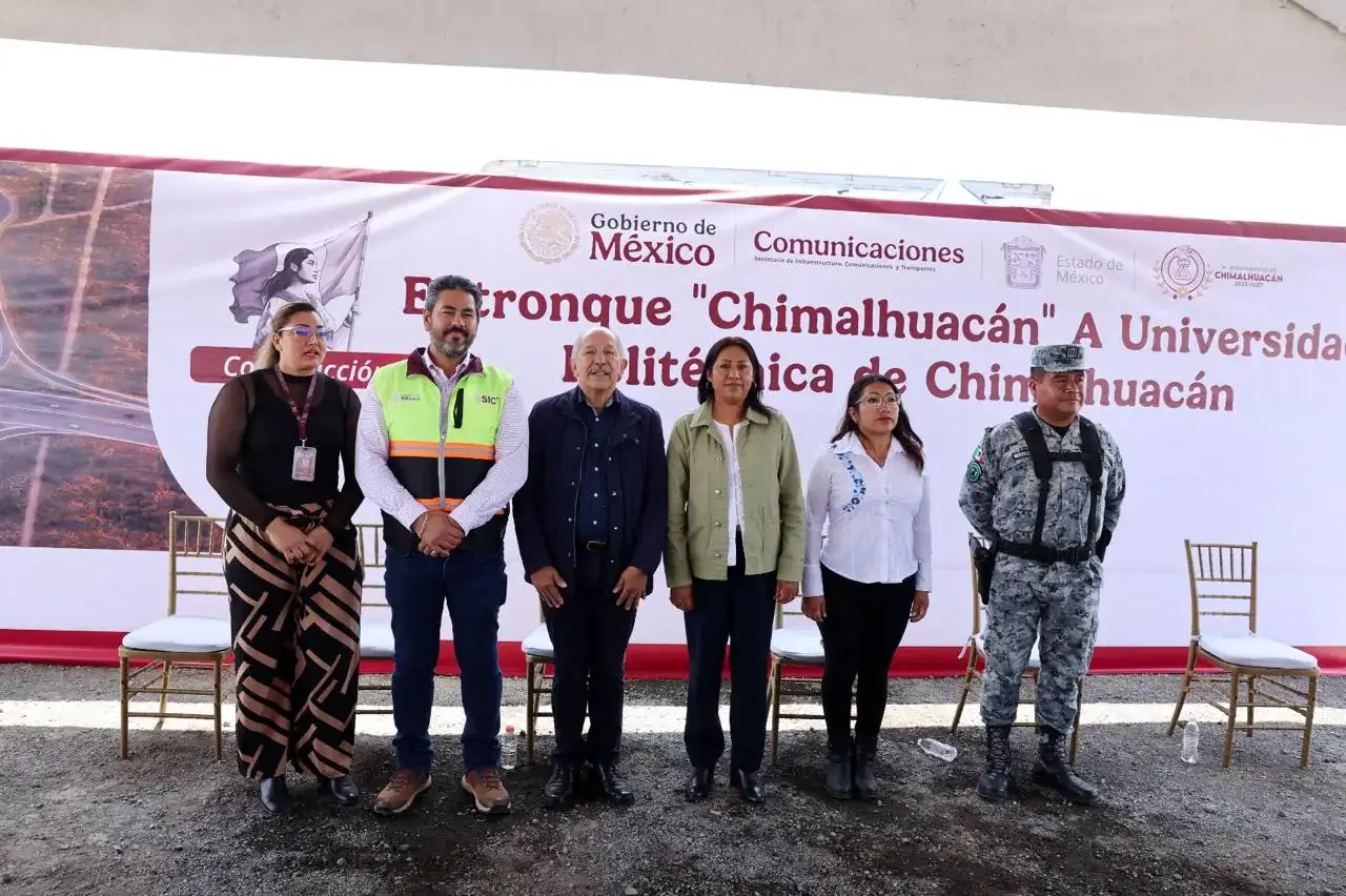 Banderazo de inicio de obras en Chimalhuacán