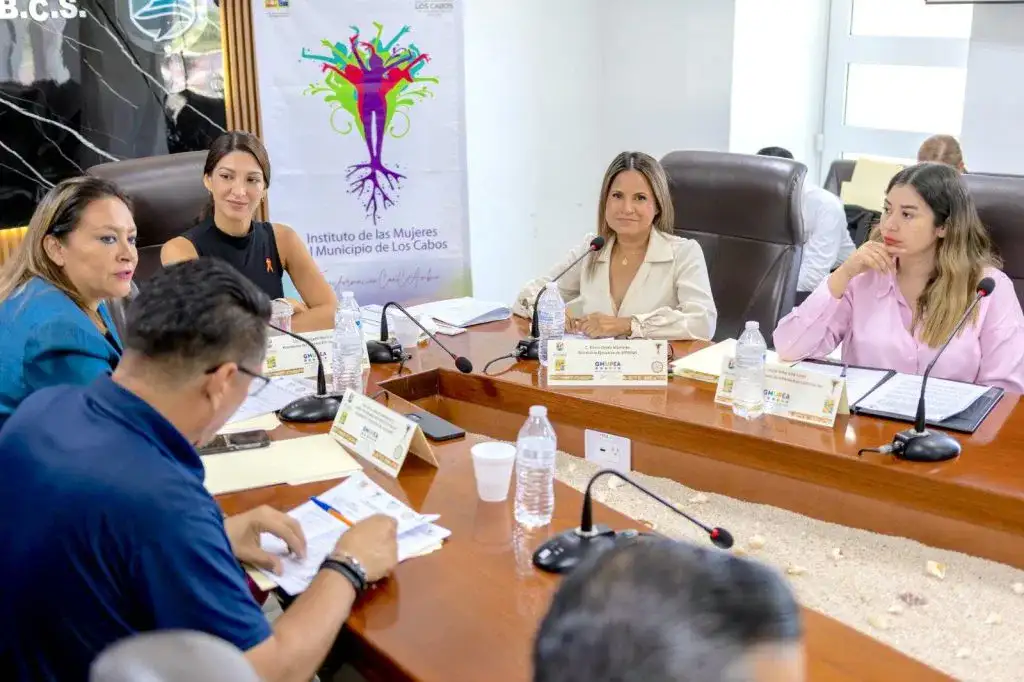 Reunión de instalación del GMUPEA en Los Cabos con funcionarios y representantes civiles