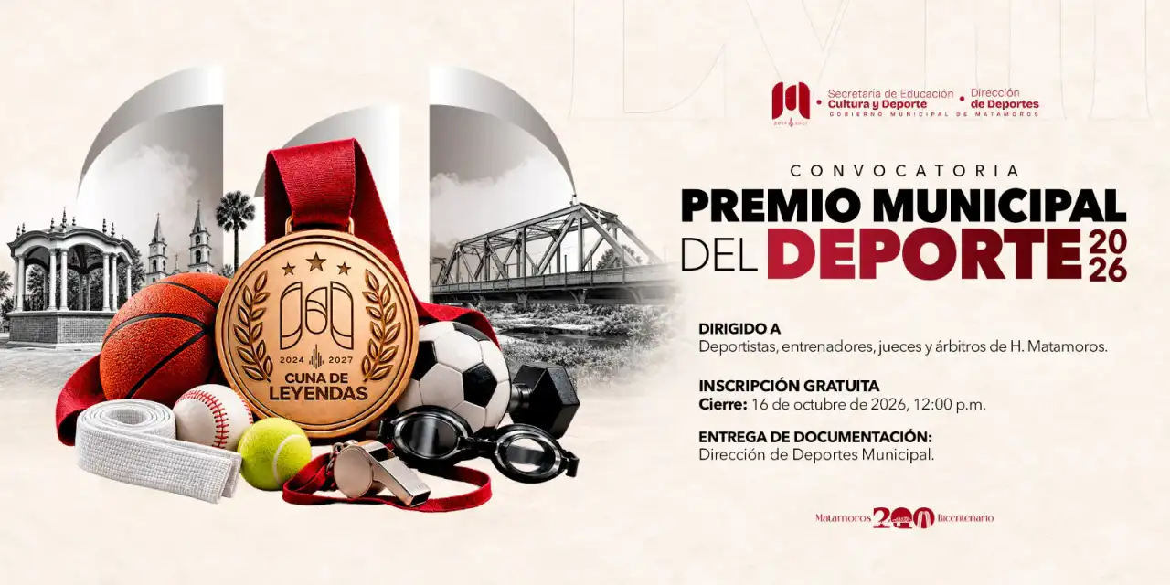 Deportistas y entrenadores durante una competencia en Matamoros, Tamaulipas