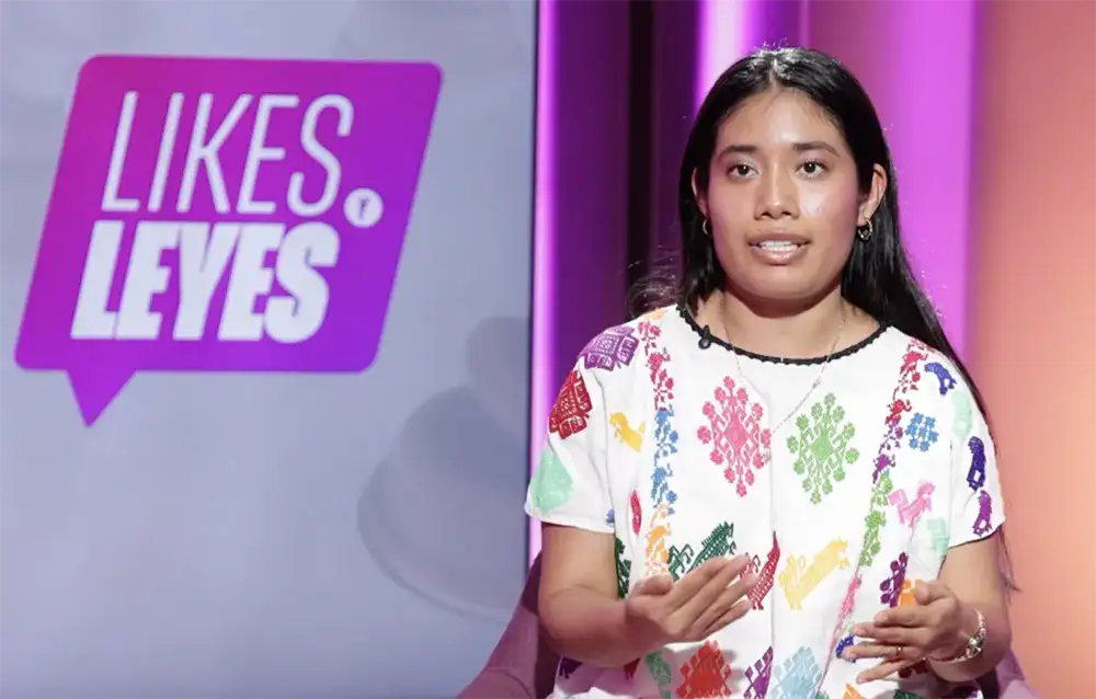 Mujeres indígenas durante una conmemoración del Día Internacional de la Mujer Indígena