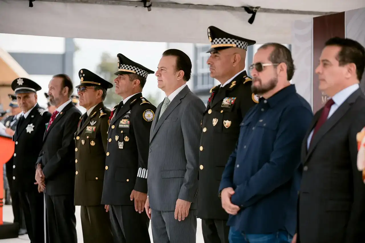 Reunión de coordinación de seguridad en Durango con autoridades militares y civiles.