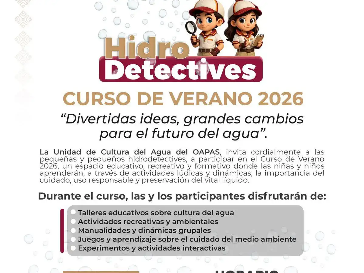 Niños participando en actividades educativas sobre agua en un parque