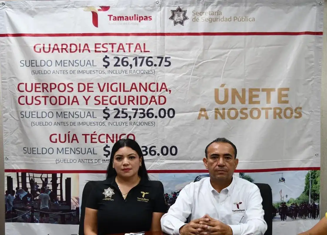 Convocatoria de reclutamiento de la Guardia Estatal de Tamaulipas