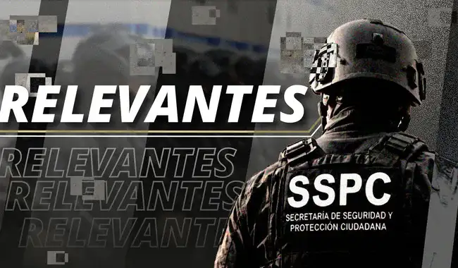 Elementos de seguridad durante un operativo en México