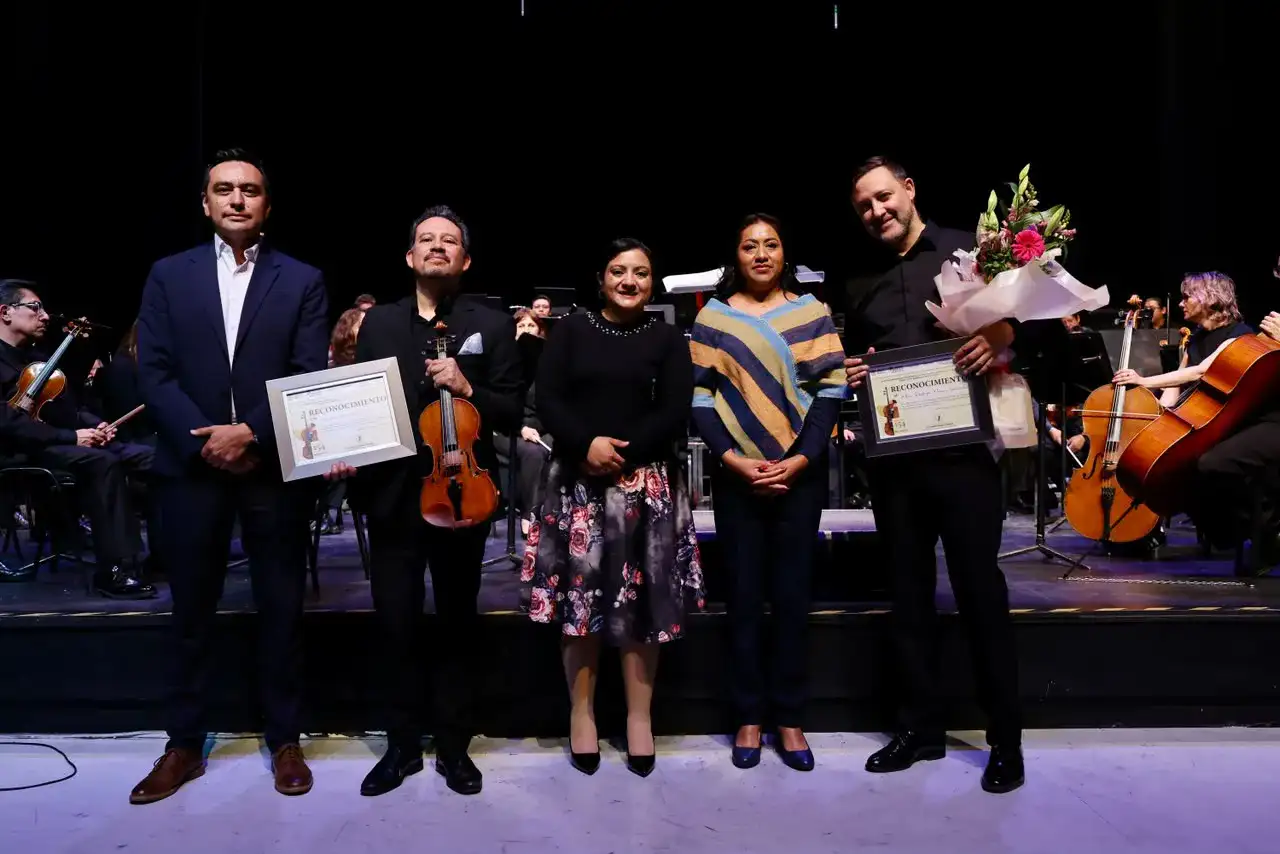 Concierto de la Orquesta Sinfónica del Edomex en el Teatro Auditorio Acolmiztli Nezahualcóyotl
