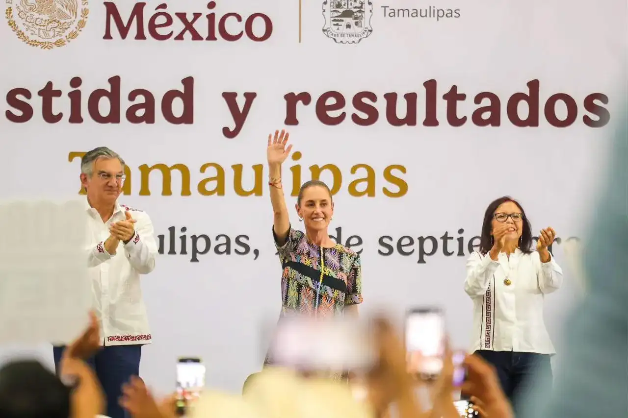 Reunión de autoridades en Ciudad Victoria con la presidenta Claudia Sheinbaum