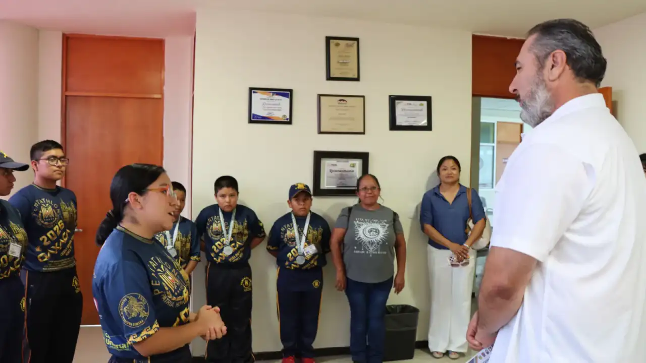 Jóvenes del Pentatlón en actividades deportivas en Reynosa