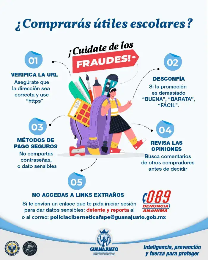 Personas revisando ofertas de útiles escolares en línea