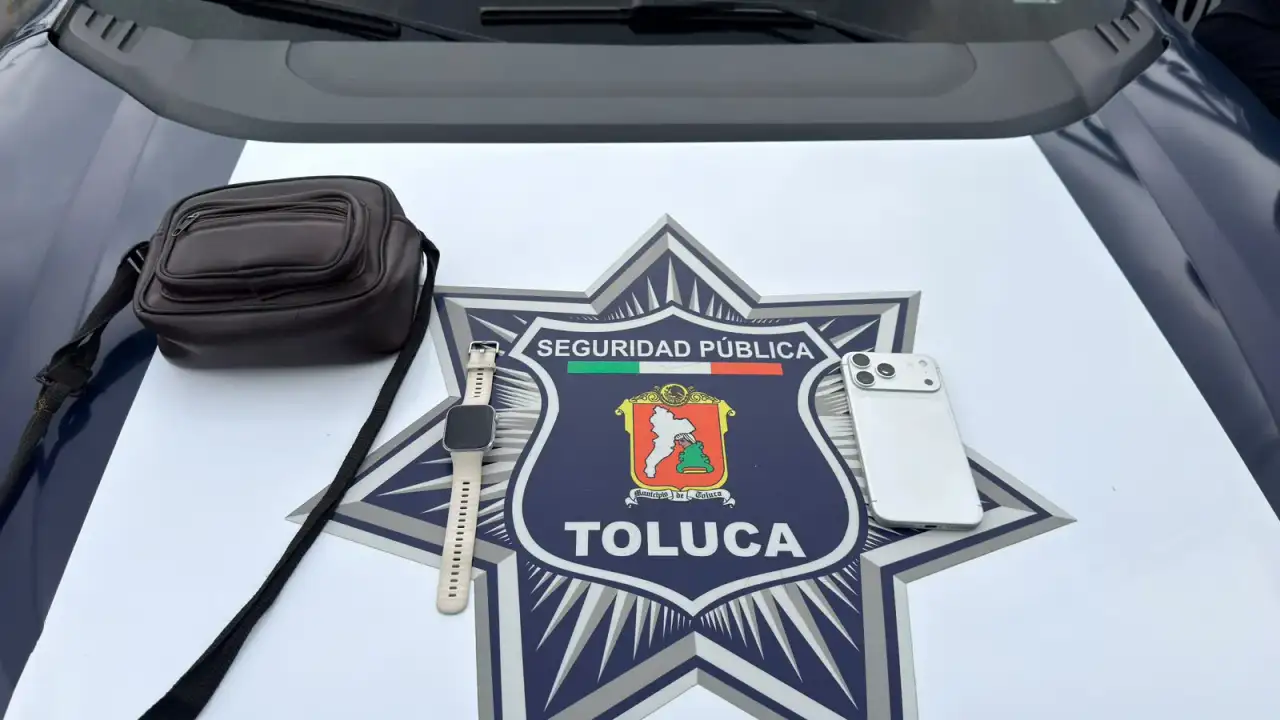 Calle de San Mateo Otzacatipan donde ocurrió la detención policial