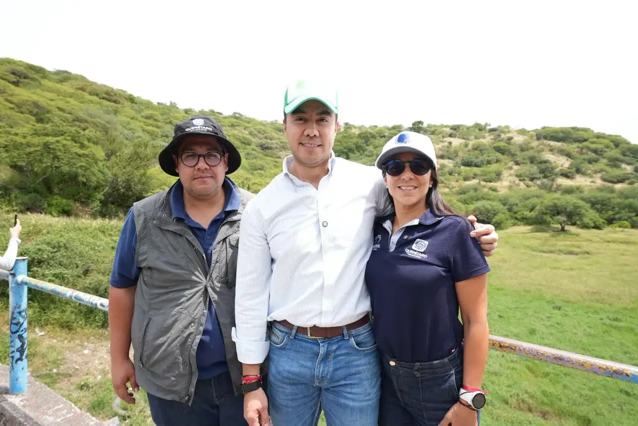 Vista de la zona natural protegida Cañada Bolaños en Querétaro