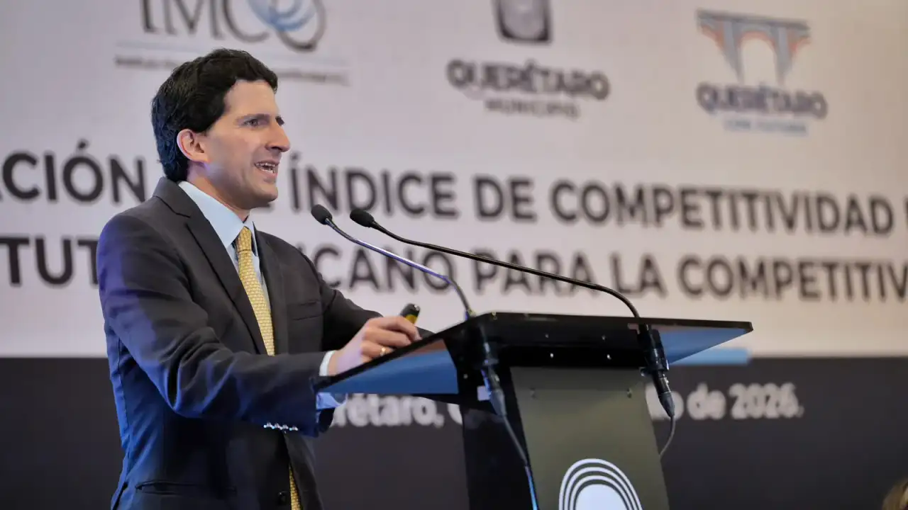 Presentación del Índice de Competitividad Urbana 2026 del IMCO en Querétaro