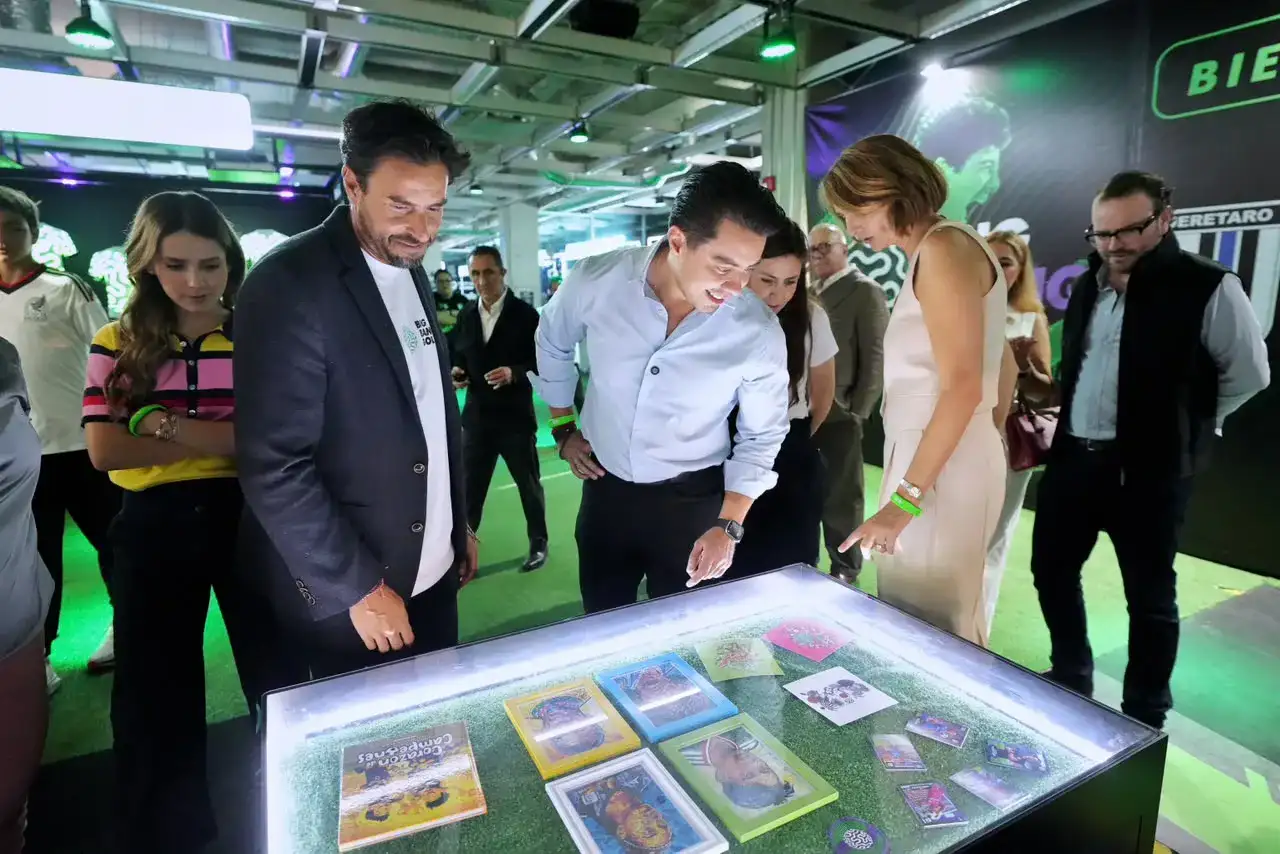 Inauguración de la exposición interactiva Big Bang Gol en el Centro Educativo y Cultural Manuel Gómez Morín