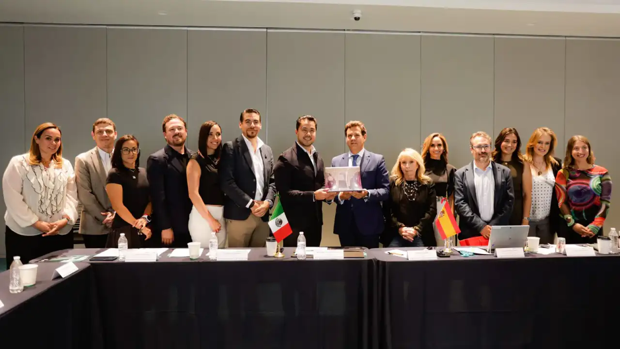 Alcaldes de Querétaro y Las Rozas en reunión de trabajo