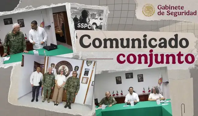 Reunión de autoridades federales y estatales en Mazatlán para revisar acciones de seguridad