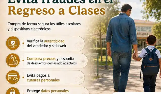 Padres de familia comprando útiles escolares en una tienda