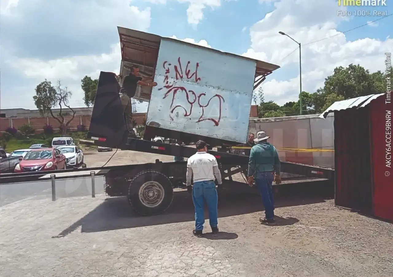 Puestos retirados de la vía pública en Cuautitlán Izcalli