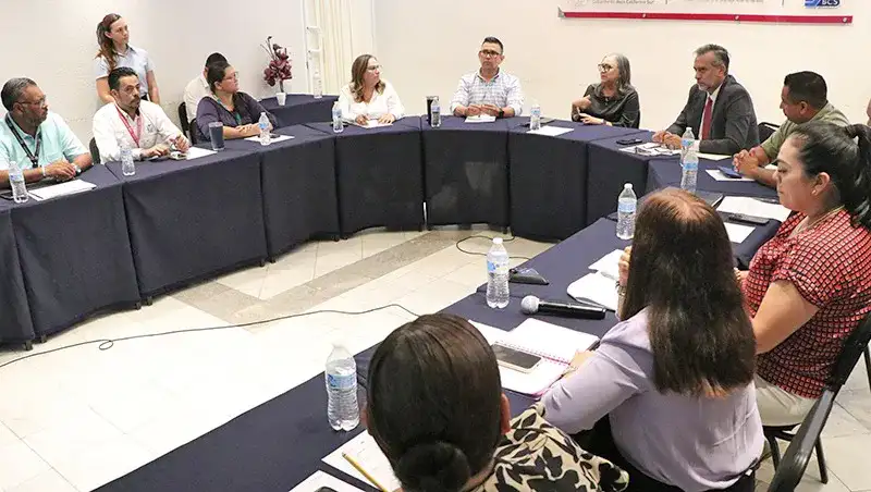 Reunión de trabajo entre autoridades de salud en Baja California Sur