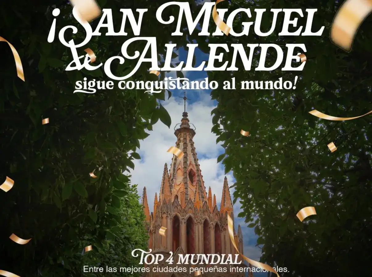Vista panorámica de San Miguel de Allende con su arquitectura colonial