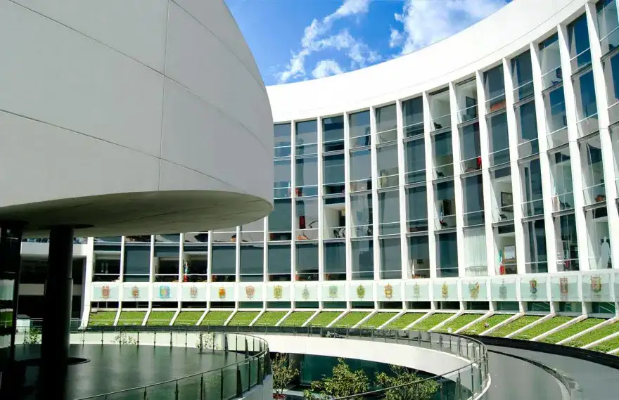 Sesión en el Senado de la República durante una comparecencia de funcionarios federales