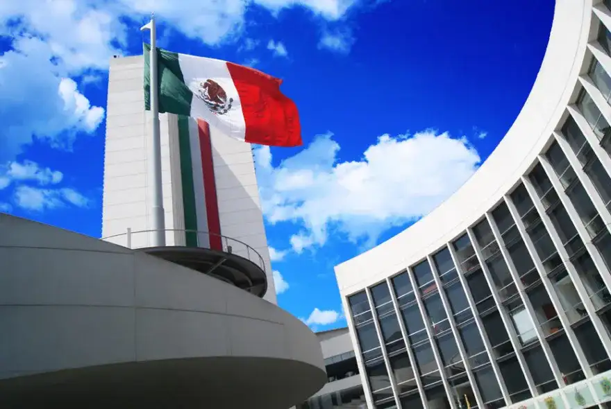 Sesión del Senado de la República en el Palacio Legislativo