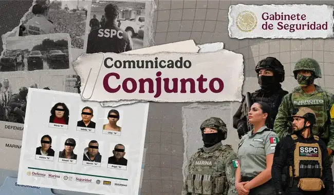 Personas afuera de un juzgado o instalaciones de justicia en el Estado de México