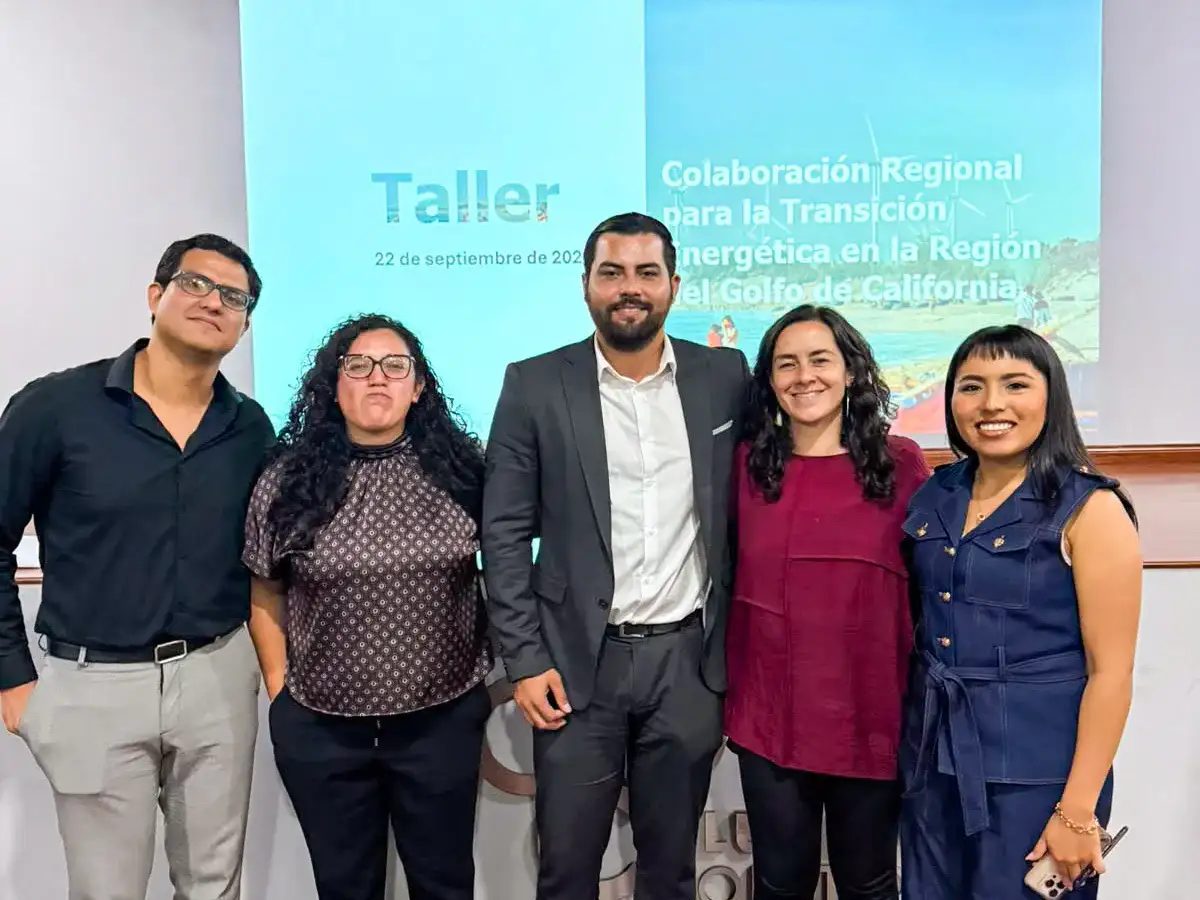 Representantes de cuatro estados durante un taller regional sobre transición energética